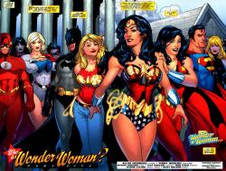 obsessivecomicdisorder:  Who is Wonder Woman? splash page - Terry