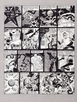Page from “Star” by Steve Ditko. From Questar No. 4 (August,