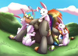 otakuapnsfw:  Happy Easter everyone!  this is probably one of