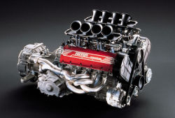 sweet-as-man:  The Ferrari 355 Engine Is Arrestingly Beautiful