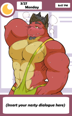 seintaur: Made some fake mobile Visual Novel pictures with @asarusbullwhip