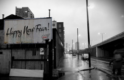 skush-uk:  'Happy New Fear' By D*Face   
