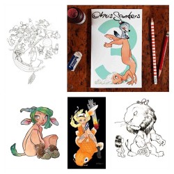 chris-sanders-art:  This is the 2013 re-issue of “Sketchbook