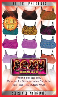  Loki Presents: Sexy Camisole V4/V6 for Disordercode’s