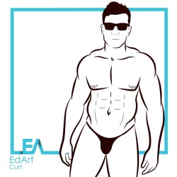 shackamack:  Very sexy illustration of me by the young artist