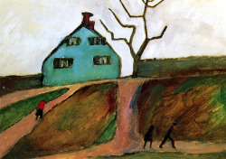 bofransson: Little Green House  Gabrielle Münter - 1910