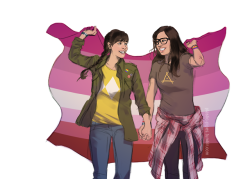 plastic-pipes: Femslash February 2018: Elena and Syd from One