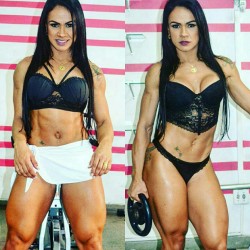 lift24-7everyday:  Patty Machado @pattymachadofit   #gymlife