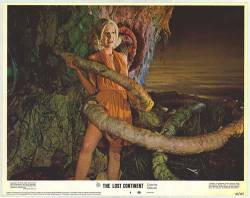 Suzanna Leigh / THE LOST CONTINENT (1968) lobbycard