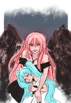 remembers im so hot for evil/possessive-over-miku luka but also