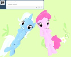 asktrixandberry:  Trixie: Go on~ Berry: You know you want to~