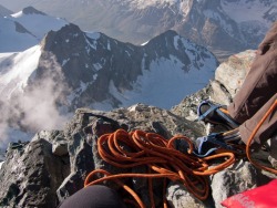 jvervier:  A little shot of my little snack time at the top of