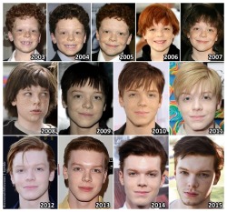 theonewiththevows:  The Evolution of: Cameron Monaghan   hadi