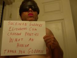 goddess-elizabeths-property:  Thank you goddess   Attention followers