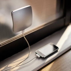 designed-for-life:  Solar window charger by XDModo   The solar