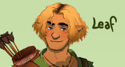 kupo-klein:  Another of my Ocs, Leaf!He lives in the forest trying