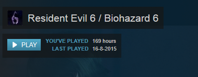 Lol Iâ€™m so proud, so much time wasted.Why is re6 in there?Basically porn to me too.