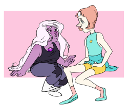 drisnow:  Pearl still has some stuff to work out  and Amethyst