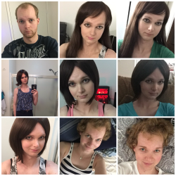 lanaloveasaurus: My HRT progression over 7 months from Pre-HRT