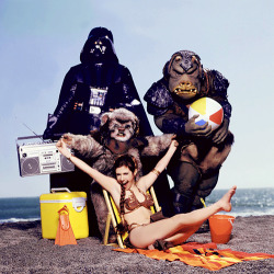  Rolling Stone “Star Wars Goes On Vacation” photo shoot promoting