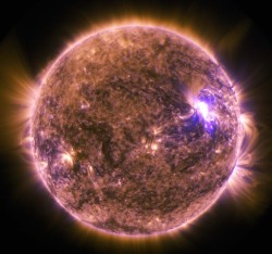 astronomicalwonders:  Space Weather - An M-Class Solar FlareOur