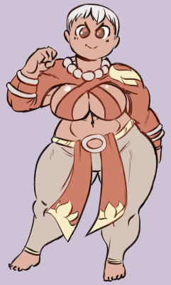 angstrom-nsfw: short n’ sassy monk she fights for justice and