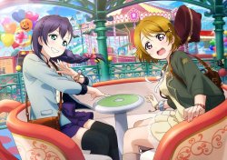 lovelivemj:    School Idol Festival UR pairs stitched and textless: