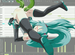 nonames1:  diamond-mind99 submitted this awesome gif of Miku.
