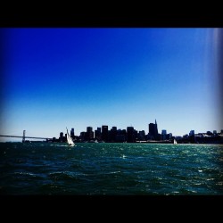 #sanfrancisco #saltwater #citybythebay #rocketboat