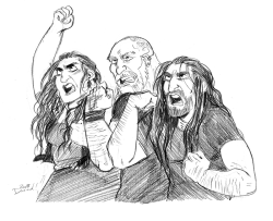 dreadelion:  heavy metal dwarves???? 