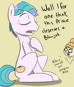 30minutechallenge, uncle orange color swap with princess celestia.