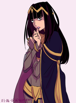 terrupin:ive drawn tharja alot but i dont think ive rlly every