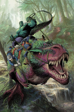 xombiedirge:  Indestructible Hulk #12 (WIP & Final cover)