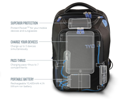 techcrunch:   Fly or Die: Tylt Energi Backpack The holiday season