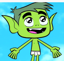 From the Teen Titans Go episode Nature where Beast Boy decides