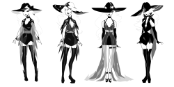 vonnabeee:  Some witchy outfits 