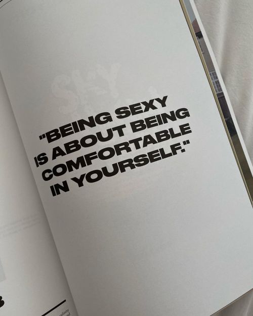 llovetospank:  thesirone:  norsis:  Be comfortable in yourself