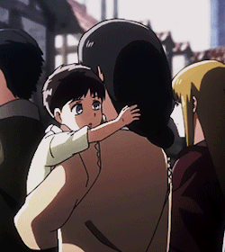 ackersoul: Baby Eren and his beautiful mom || ep. 48