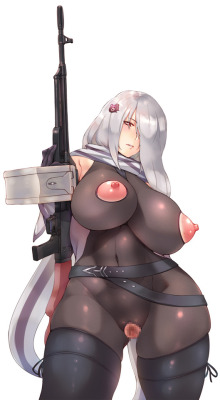 yuih0820:  Girl’s frontline - PK machine gun (patreon)  ;9