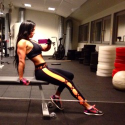 fitgymbabe:  Instagram: adrianakuhlcom Great Pic! - Check out
