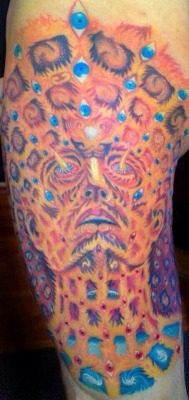 Alex Grey inspired ink