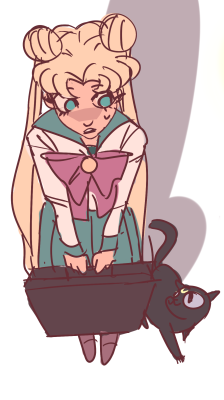 frothystars:  warmups ft sailor moon 