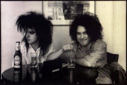 vaticanrust:  Simon Gallup and Robert Smith of The Cure