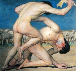 hadrian6:  Cain and Abel. 1910.  Svend Rathsack. Danish 1885-1941.