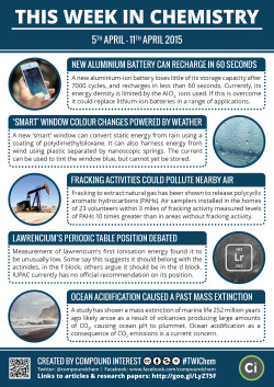 compoundchem:  This Week in Chemistry: A fast-charging aluminium