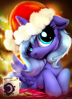 griffins-unicorns:Am I Santa enough ? by Imalou 