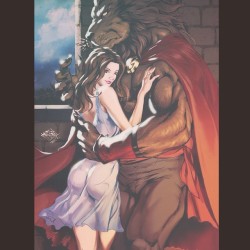 bulgarian-rose-93:  Every beauty needs a beast ! 🌹❤️