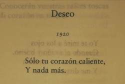 federicogarcialorca-world:  Federico García Lorca. Deseo. Libro