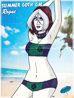 eyzmaster:  #SummerGothGal - Rogue by theEyZmaster Chara: Rogue