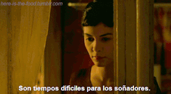 here-is-the-food:  Amélie (2001)